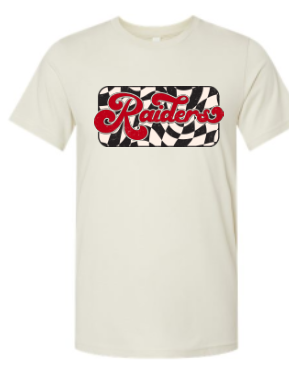 Friday Spirit Shirt-Checkerd Raiders