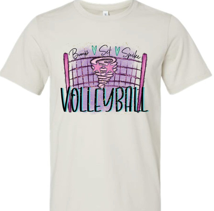 Friday Spirit Shirt-Tornado Volleyball